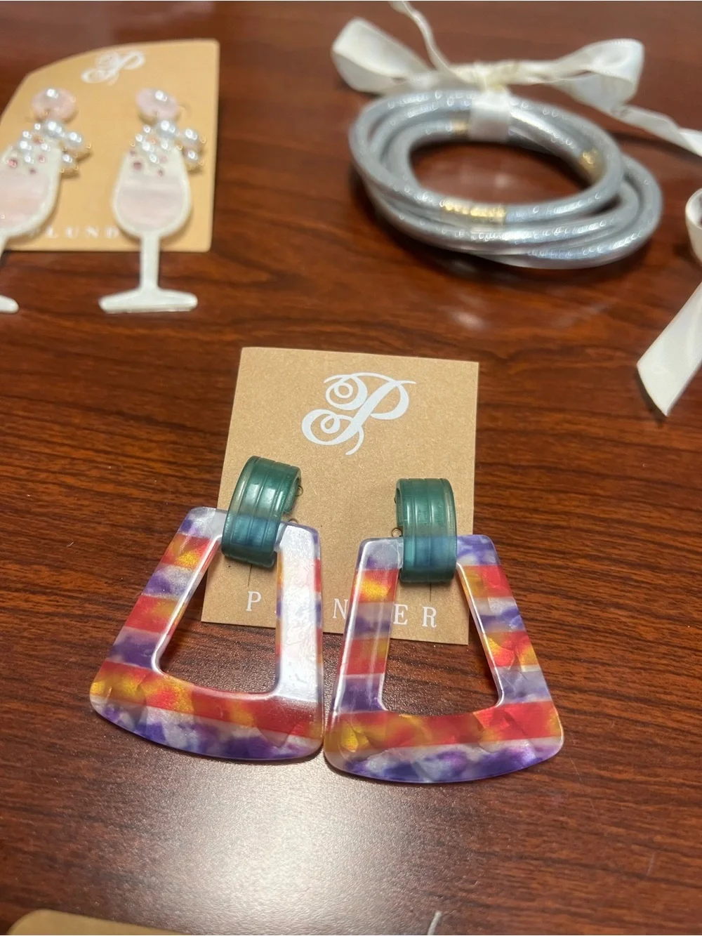 Plunder Jewelry Set | New | Trendy Earrings & Bracelet Bundle 13 pieces